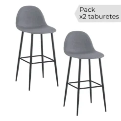 Pack de 2 taburetes James