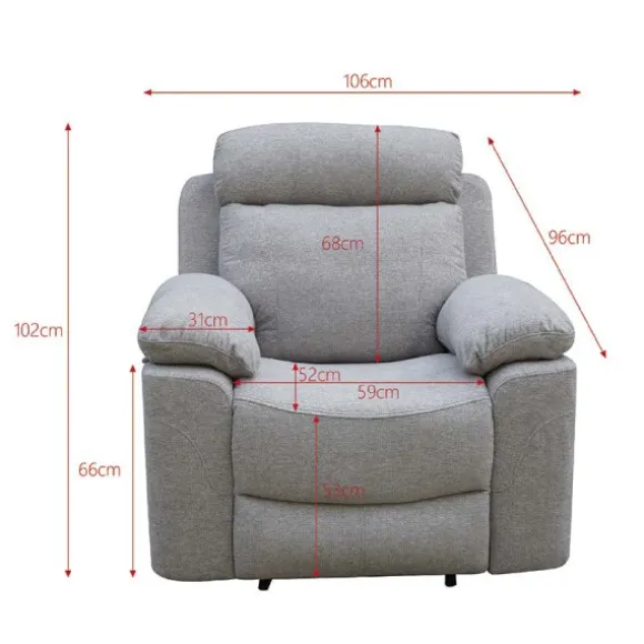 Sillón 1 plaza relax manual Olimpo